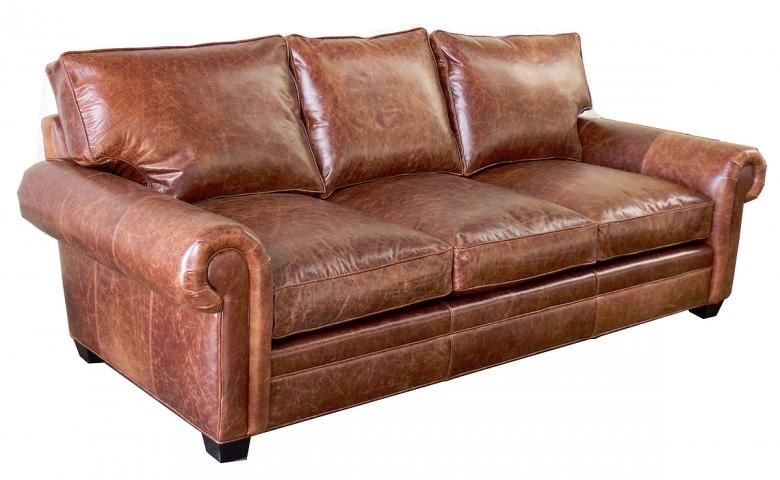 restoration hardware lancaster leather sleeper sofa