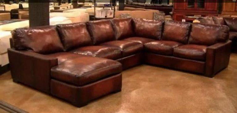 Napa (maxwell) Oversized Seating Leather Sectional