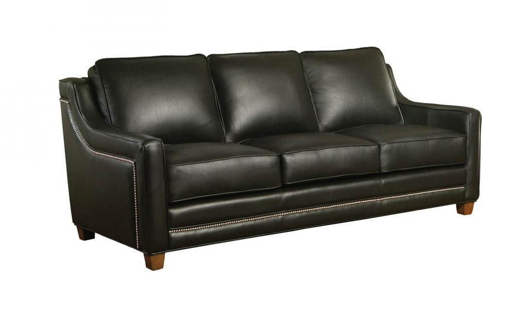 fifth street leather sofa by red barrel studio