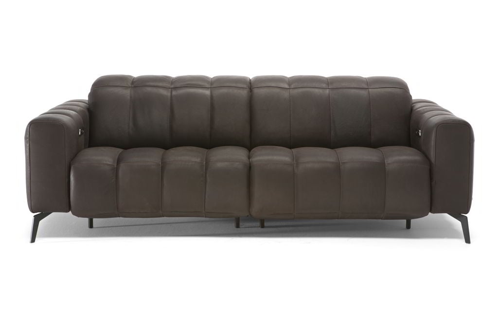 natuzzi roma leather sofa